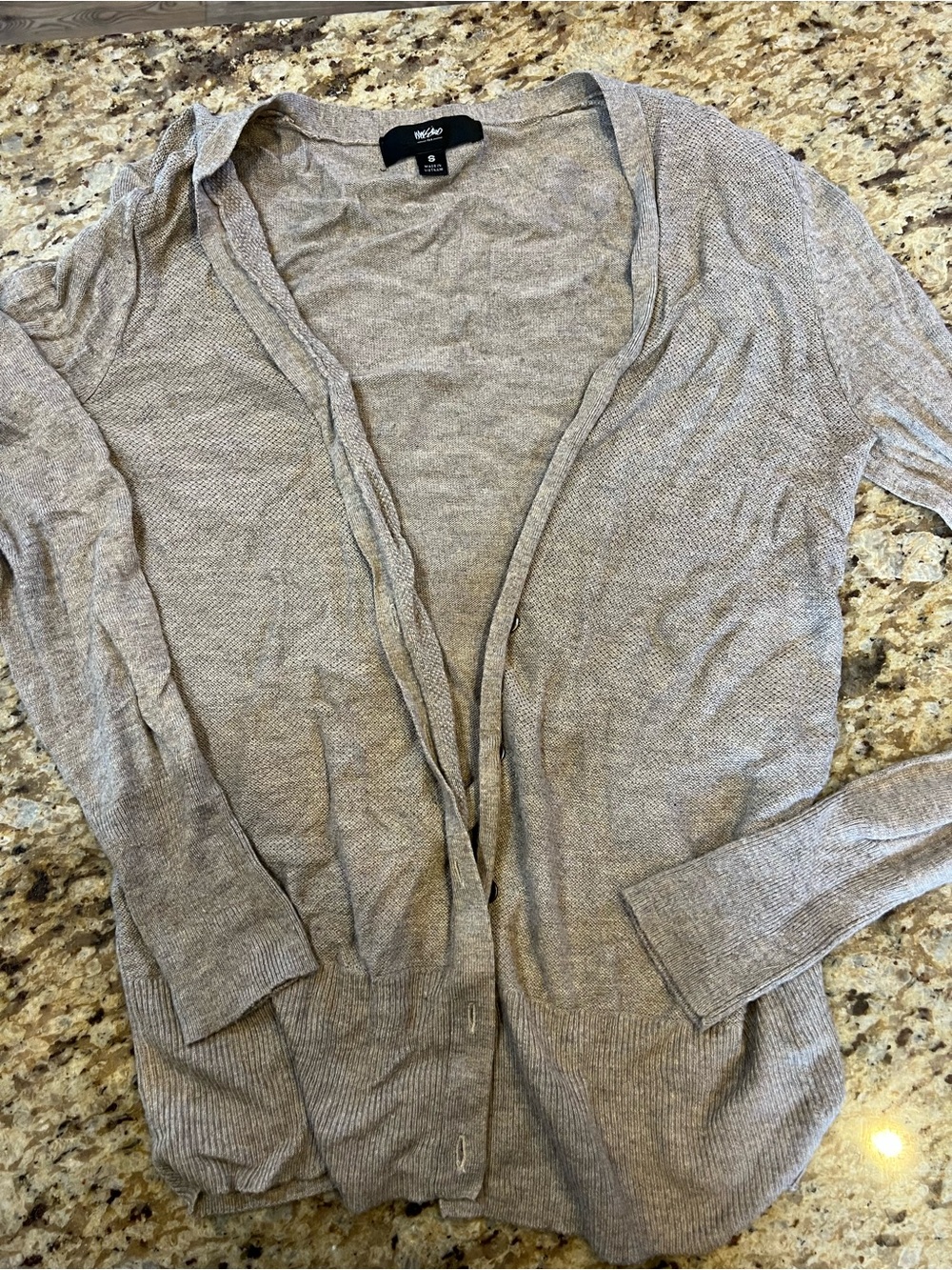 Mossimo Supply Co. Heather Gray Women's Cardigan